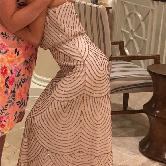 Size 2. Adrianna Papell maxi dress. Wedding, formal, bridesmaid, or prom - Picture 2 of 4